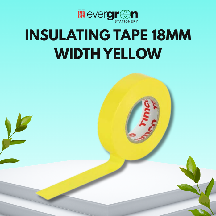 Insulating Tape (18 mm width, Yellow) stationery product image